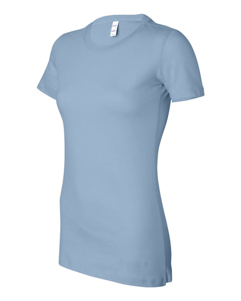 Jesus I Give You Me - Women's Short Sleeve T-Shirt - Medium Slim fit - Baby Blue - BC6004
